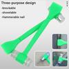 Ergonomic Handle Double-Faced Hammer Multi-functional Iron Head Hammer  Tile Decoration
