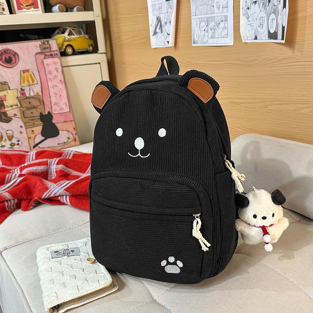 Schoolbag Korean version cute cartoon ins wind backpack girl schoolbag large capacity travel backpack versatile commuter bag
