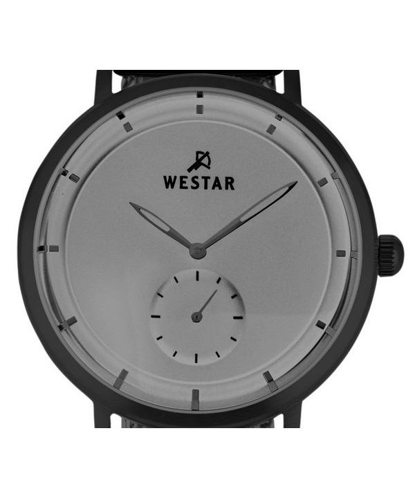 Westar Profile Herrenuhr aus Edelstahl mit grauem Zifferblatt und Quarzwerk 50247BBN306
