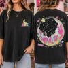 Custom Name Amazing Digital Circus Moon Shirt Personalized Moon Graphic Tee Aesthetic Cartoon Character Streetwear Birthday Party Tshirt