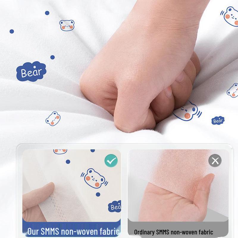 Disposable Travel Bed Sheets & Duvet Cover Set - Thickened, Portable, 4-Piece Bedding for B&B Hotel.