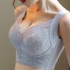 Lace Strapless Bra Women's Plus Size Bra Thin Adjustment Bra Gathered Bra Sexy Bra