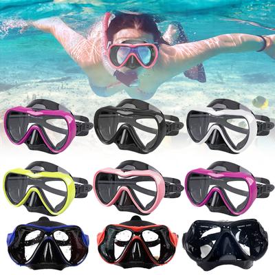 Maschera da Immersione Subacquea Professionale HD Antiappannante Occhiali da Immersione per Adulti Impermeabili Occhialini da Snorkeling e Nuoto per Uomo Donna Sport Acquatici