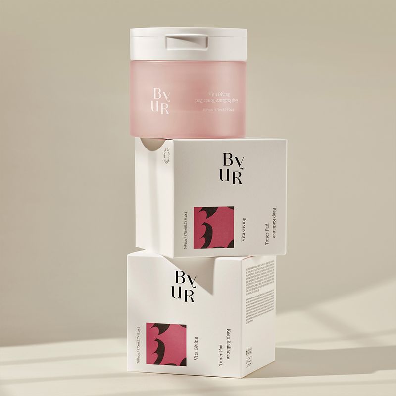 Vitagiving Keep Radiance Toner Pads 70 sheets x 2 packs