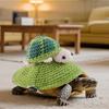 Suéter Para Tortuga Tejido Cálido Ropa Reptil Ropa Tortuga Mascota Pequeña Fiesta de Halloween Cosplay Clima Frío Vacaciones