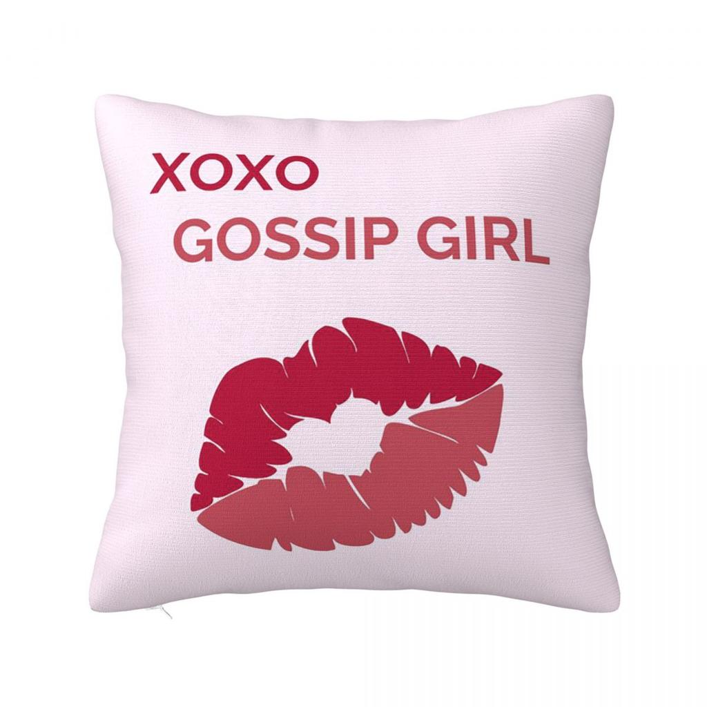 Classic Movie Gossip Girls Square Pillowcase Cushion Cover Pillow Case Throw Pillow Cover for Home Bedroom Car