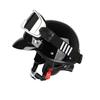 Motorcycle Half Helmet Summer Design with Scarf And Ventilated Lens Multi-Color Matching for Bikers