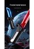 Double-Blade Rotating 2-in-1 Samurai Luminous Laser Sword - Retractable Toy for Creative Boys