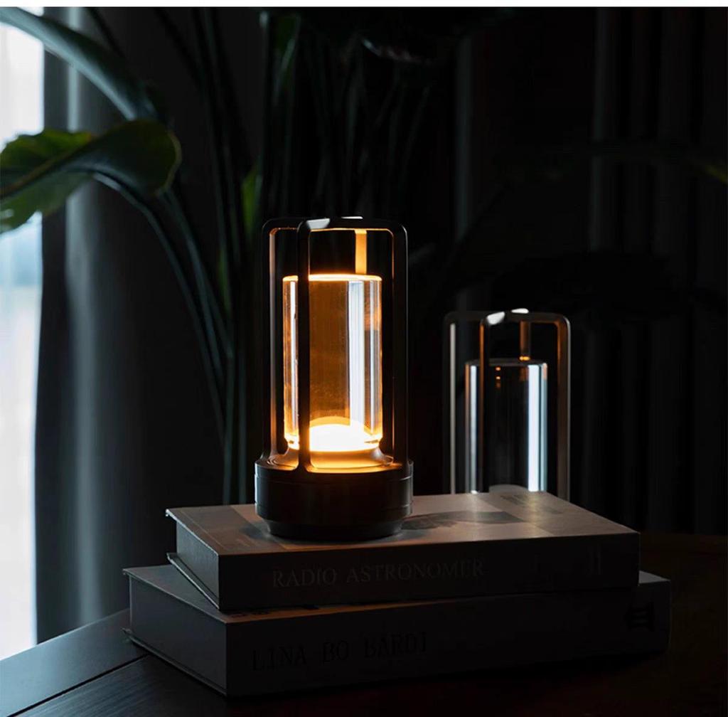 Portable Outdoor Table Lamp - Ideal for Camping, Cafes, and Romantic Ambiance