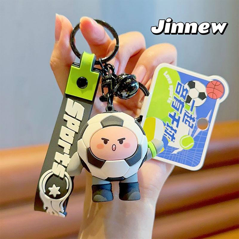 

И Красочный Забавный Мультяшный Брелок из Смолы Спортивный Мяч Брелок Аксессуар Для Всех Возрастов Soccer