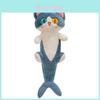 Cuscino Peluche Gatto Squalo Bambola Morbido Cotone PP Animale di Peluche Per Accogliente Decorazione Casa