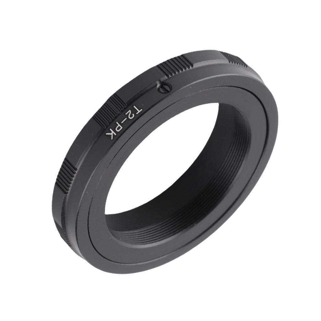 T T2 Mount Lens Adapter for Camera K-70 K-50 K-30 K-500 K-1, All Metal Construction, Machining, Easy to Install