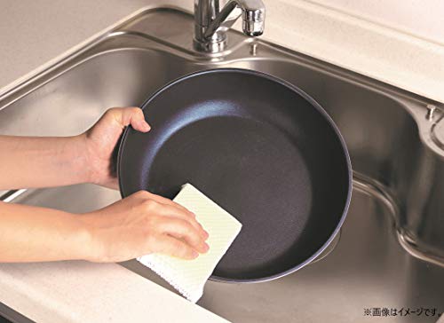 Pearl Metal Stack Plus Blue Diamond Coated IH-Compatible Cookware 3-Piece Set A, Red HB-5625