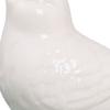 Cute Bird Ornament Ceramic Modern Simple Bird Ornament for Living Room Home Decor White