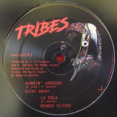 Płyta 12-calowa RICKY GRANT / REUBEN TELFORD / ROBE - Runnin' Around NSA12005 Tribes 2019 Hiszpania Reggae, Ska & Dub Używana