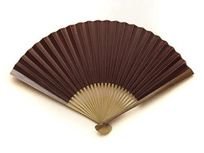 Kyoto Fan Shibu Fan Fan Made In Japan Kyoto Paper Fan Double Sided Craftsman Handmade Japanese Pattern Men's Men's