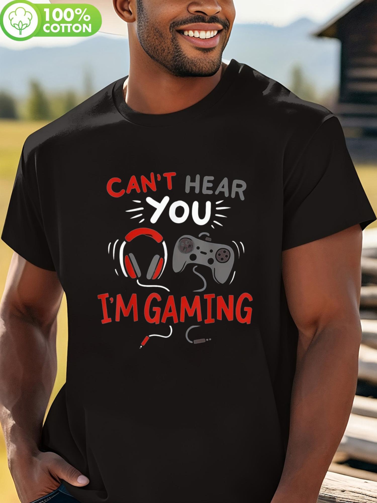 LocalGaming Graphic Tshirt - 100% Cotton Relaxed Fit Shor... XXXXL