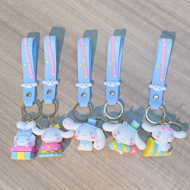 Cute Pvc Cartoon Keychain Party Gift Wholesale Jg-974