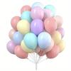 100Szt Balony Lateksowe Pastelowe Kolorowe Duże 30Cm Urodzinowe
