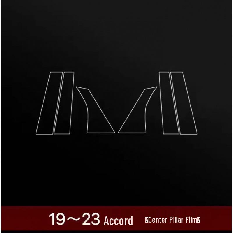 Honda Accord 19-25 Center Console TPU Screen Film for Dashboard Modification