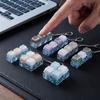Bag Charms Keyboard Fidget Keychain Funny Pendant Fidget Clicker Toy  Desktop Accessory