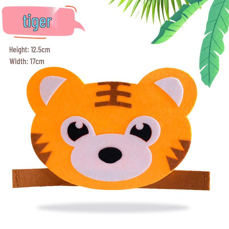 Flickering Halloween Cartoon Animal Hat for Kids & Adults - Perfect for Parent-Child Performances & Costumes