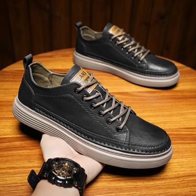 New Fashion Men Dress Shoes Personality Trend Paty Leather Wedding Shoes Men Flats Leather Oxfords Shoes