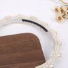 BIANHUAN Pearl Hairband Headband for Babies and Kids, Perfect for Dresses, Formal Occasions, Recitals, Shichi-Go-San, Weddings, and Ceremonies, White