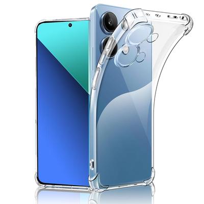 Funda transparente gruesa a prueba de golpes con bolsa de aire para Xiaomi Redmi Note 13 12 Pro Plus 12S 13C 11A 10C Poco X5 X6 Pro 5G 4G, carcasa trasera de silicona suave transparente de TPU