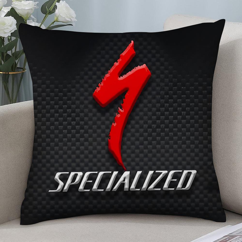 S-SpecializedS наволочка для горного велосипеда из короткого плюша, декоративная наволочка для дивана, подарок для дома, двусторонняя печать, наволочка для подушки 16x16Inch