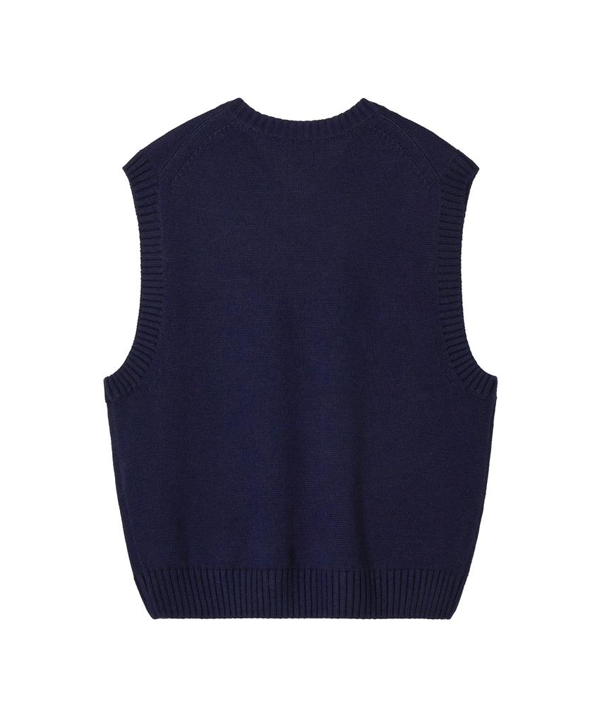 LEE Knit Vest Navy