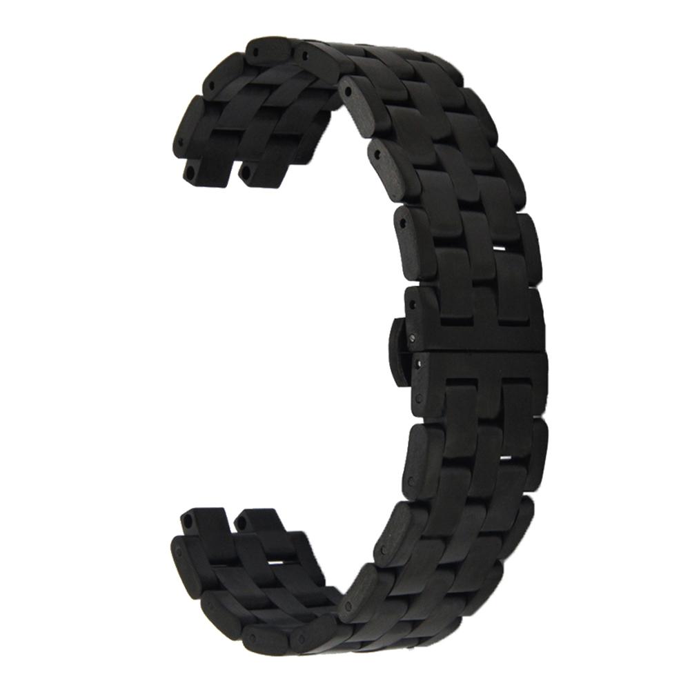 22 мм нержавеющая сталь пряжка-бабочка браслет ремешок для часов ремешок браслет — фото 8