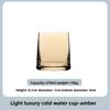 Hoge Esthetische Glazen Bekerset voor Thuis Sap Whiskey Tumbler Hotel Motel Bulk Groothandel Multifunctionele Drinkwater Tumblers