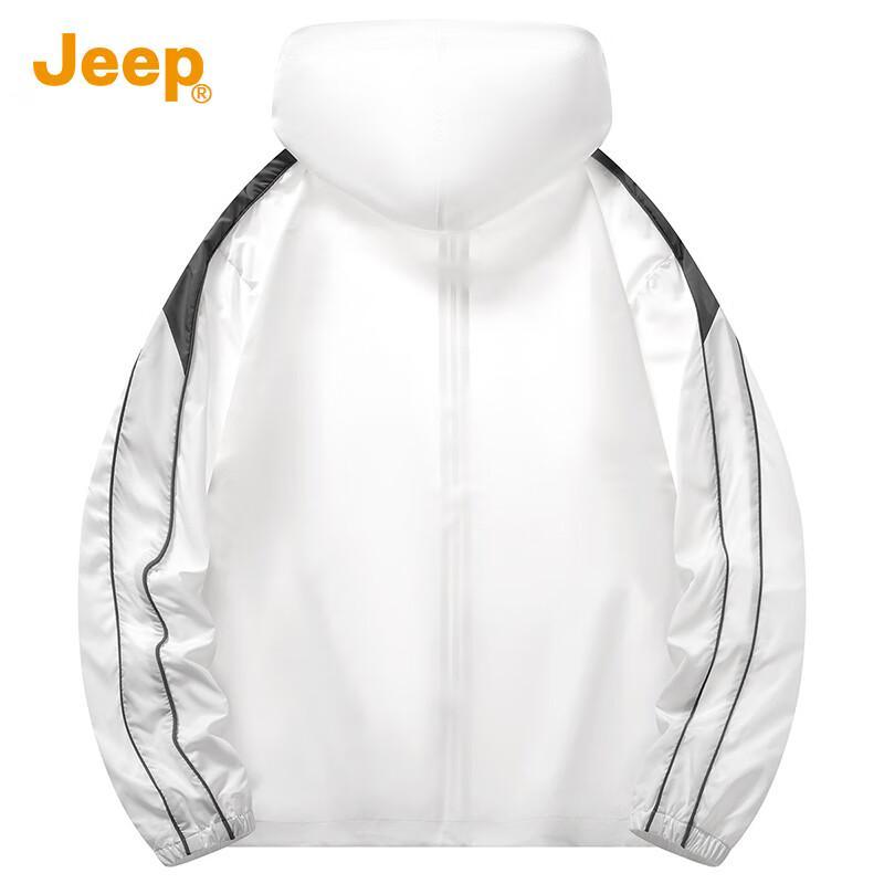 Jeep Herren Kapuzenjacke mit UPF50+ Sonnenschutz