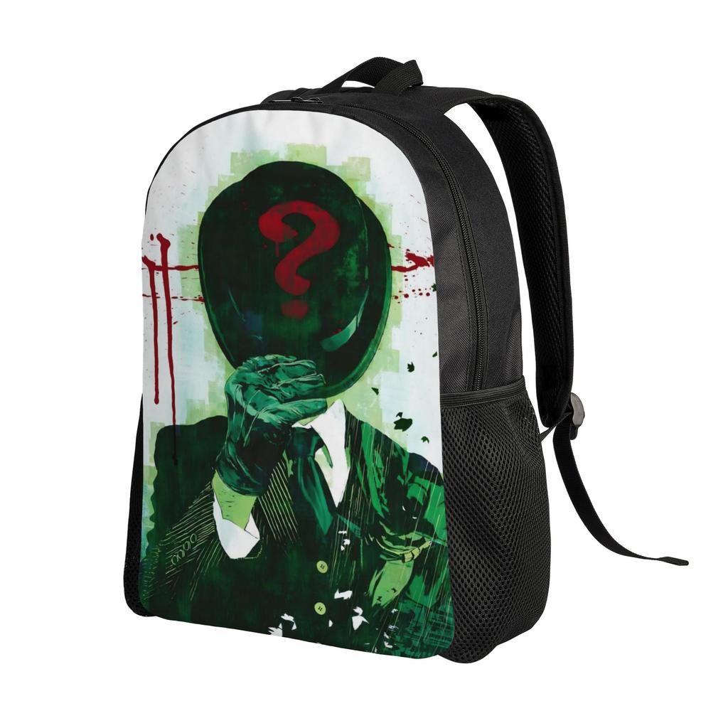 Paul Dano Riddlers Backpack for Men Women Teenage High School Work Daypack Laptop Computer Shoulder Bag Sports