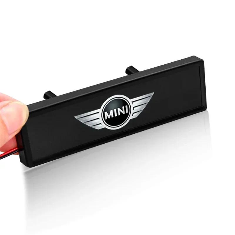 

For Bmw Mini Car Decorative Light LED Front Hood Grille Emblem Badge Decor For MINI Cooper Countryman Clubman F54 F56 F55 F60 R6
