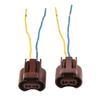14 Gauge Wire 9006 HB4 Light Socket 2 Pcs 5 Inches Long Two Harness Fog