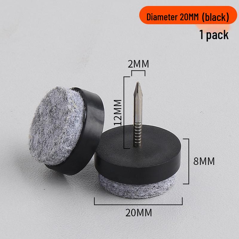 Thickened Silent Anti-slip Furniture Floor Pads: Moisture-proof Felt Nail Protectors for Tables, Chairs, Sofas, Cabinets.