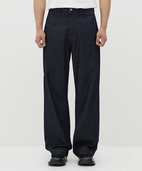 ERRORS EXCEPTED Dp041Db Add Straight Denim Pants (One Wash)
