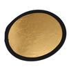 2 In 1 30cm Light Round Photography Reflector Collapsible Portable Outdoor Studio ReflectorGold