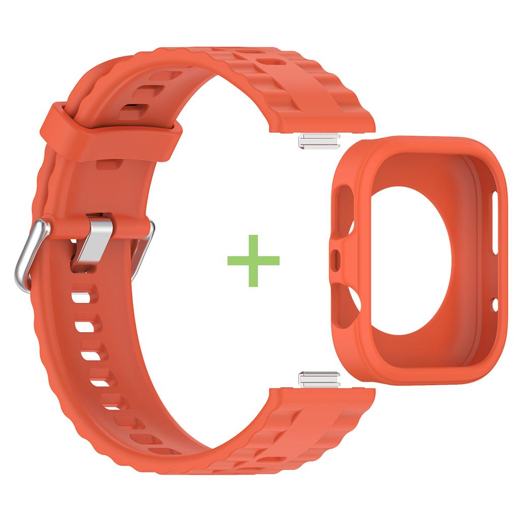 Silicone Strap+Protective Case For Huawei Watch Fit 4 Fit4 Pro Smartwatch Protector Soft Shell Bumper Cover Huawei Watch Fit4Pro