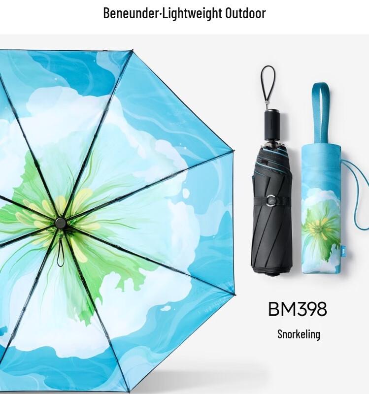 Beneath Wildflower Series UV Protection Folding Umbrella