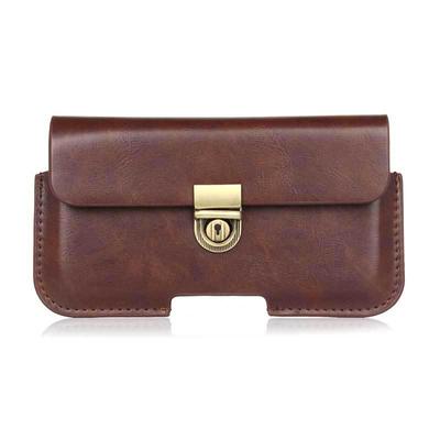 7.2-Inch Universal Waist Bag Phone Case with Flip Cover and Magnetic Buckle for Samsung S20 and Apple 12, Mobile Phone Protection.