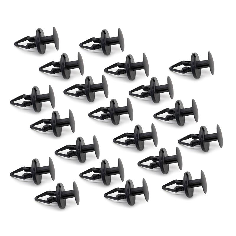 11589290 20Pcs Cowl Grille Bumper Fascia Push-Type Retainer Clips Hold Rivet Fit for GMC Oldsmobile Chevrolet Buick Cadillac