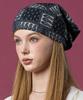 Thick UV Protection Bandana Bohemian Hair Headscarf Handkerchief [BLACK] Autumn/Winter Ver.