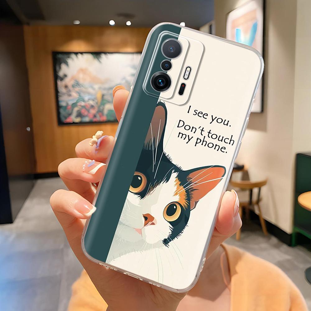 For Xiaomi 11T Phone Case Fashion Full Protection Back Cover For Xiaomi Mi11T 11T Pro Mi 11 T Silicone Phone Casing Funda Coque