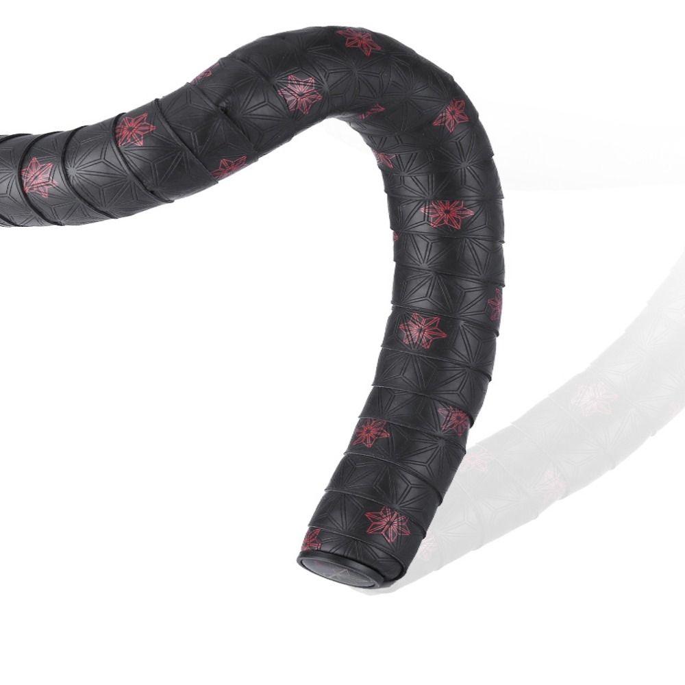

Anti-Slip Road Bike Wrap Tap Anti-Vibration Bicycle Handlebar Tape for 1 Pair Of Mountain Road Bike red-star