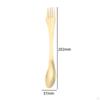 3-in-1 Spork Gabel Löffel Messer Campingbesteck für Rucksacktouren Picknick Küche