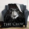 1pc Brandon Lee The Crow Throw Blanket Soft Flannel, Cozy All Season Polyester Perfect for Home, Office