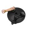 Gruppo Freni a Tamburo Posteriori Universale 42mm con Fessura Larga per Bicicletta Elettrica Scooter Motocicletta Sostituzione Freni Posteriori.